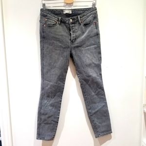 Free people skinny jeans gray size W 28